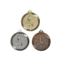 Médaille Football: Ø 32mm - Idéale compétions et tournois