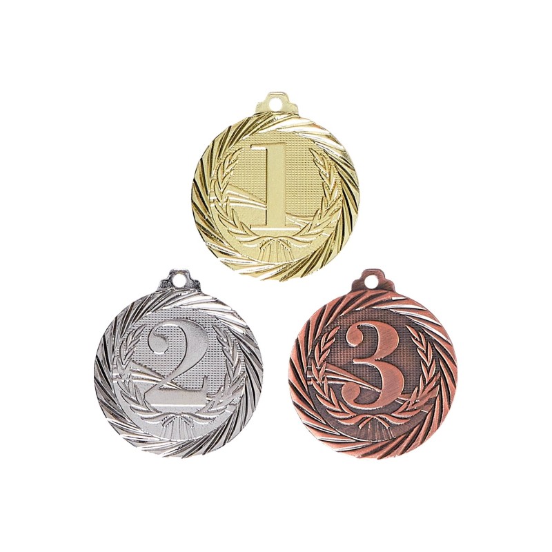 Médaille Classement: Ø 32mm - Idéale compétions et tournois