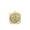 Médaille Carrée Foot féminin – DK06 pour Clubs Sportifs/Associations