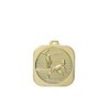Médaille Carrée Gymnastique – DK09 pour Clubs Sportifs/Associations