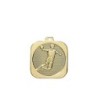 Médaille Carrée hand-ball – DK10 pour Clubs Sportifs/Associations