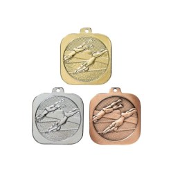 Médaille Carrée Natation – DK12 pour Clubs Sportifs/Associations
