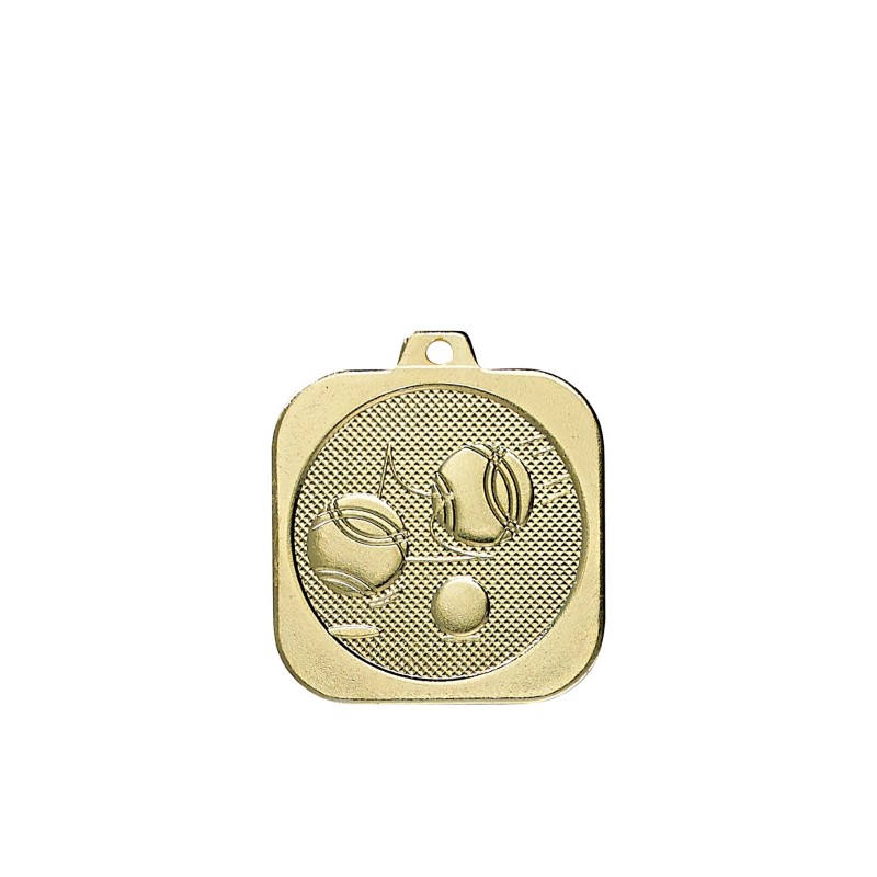 Médaille Carrée Boule pétanque – DK13 pour Clubs Sportifs/Associations