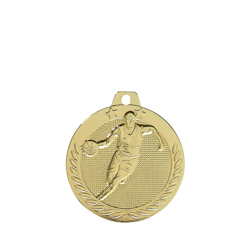Médaille 40mm Basket DX03 - Idéale compétions et tournois