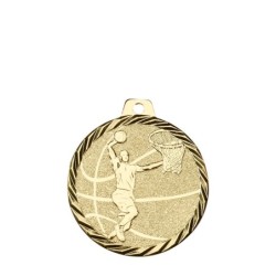 Médaille Basket Ø 50mm - Podiums et remises de prix