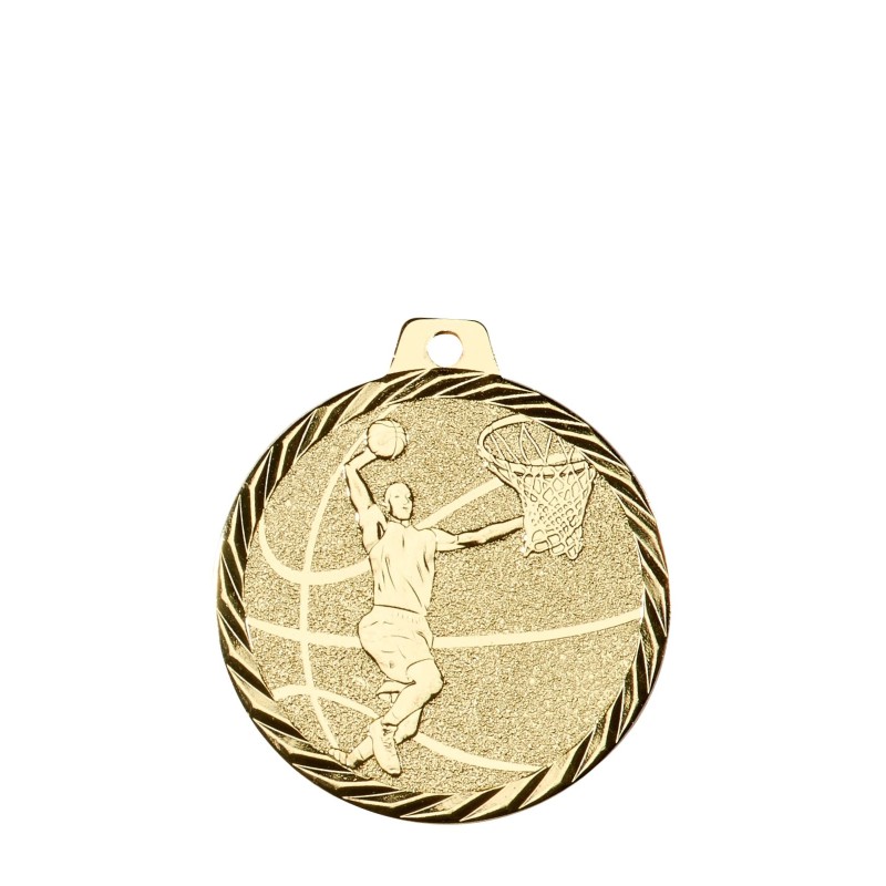 Médaille Basket Ø 50mm - Podiums et remises de prix