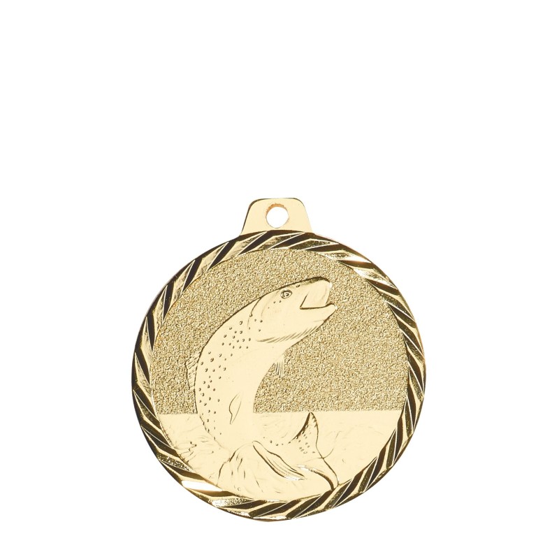 Médaille Pêche Ø 50mm - Podiums et remises de prix