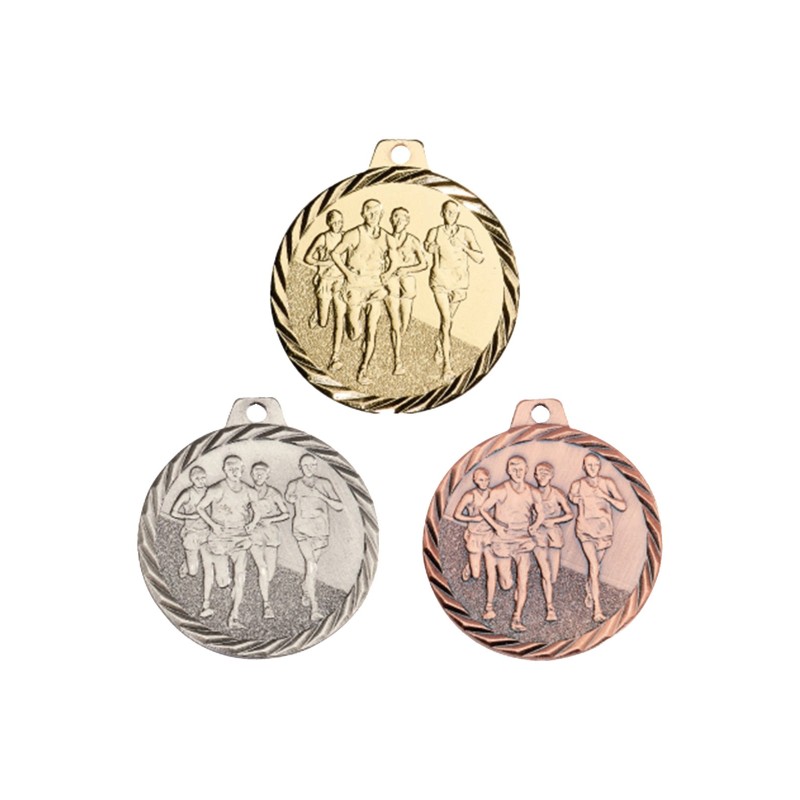 Médaille Course à pied Ø 50mm - Podiums et remises de prix