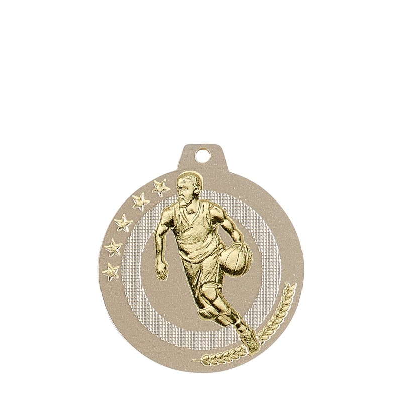 Médaille Basket Ø 50mm - Valorisez vos tournois et compétitions