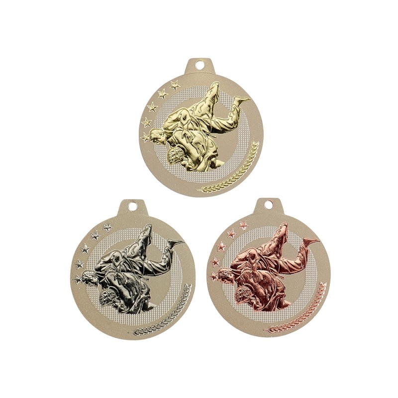 Médaille Judo Ø 50mm - Valorisez vos tournois et compétitions