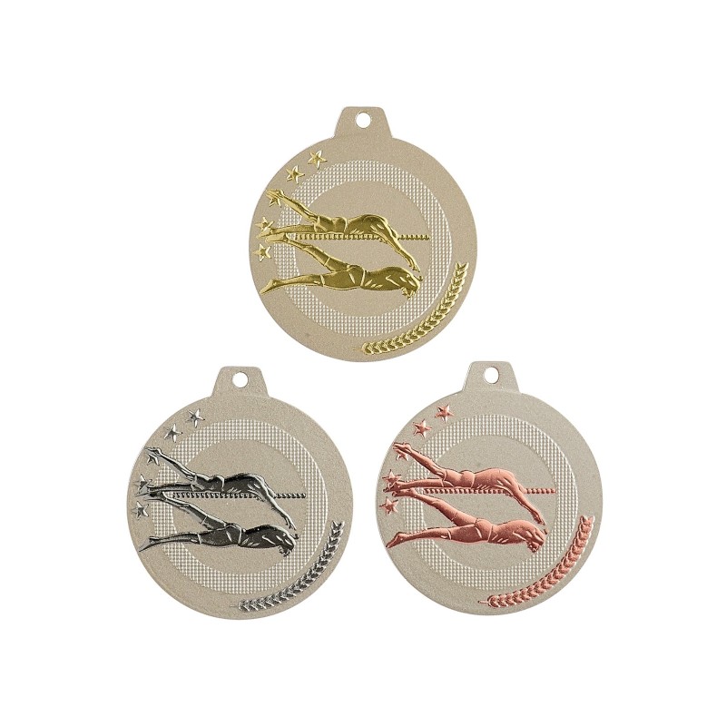 Médaille Natation Ø 50mm - Valorisez vos tournois et compétitions