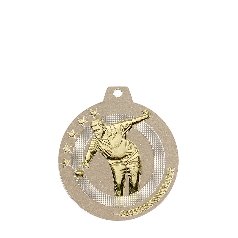 Médaille Pétanque Ø 50mm - Valorisez vos tournois et compétitions