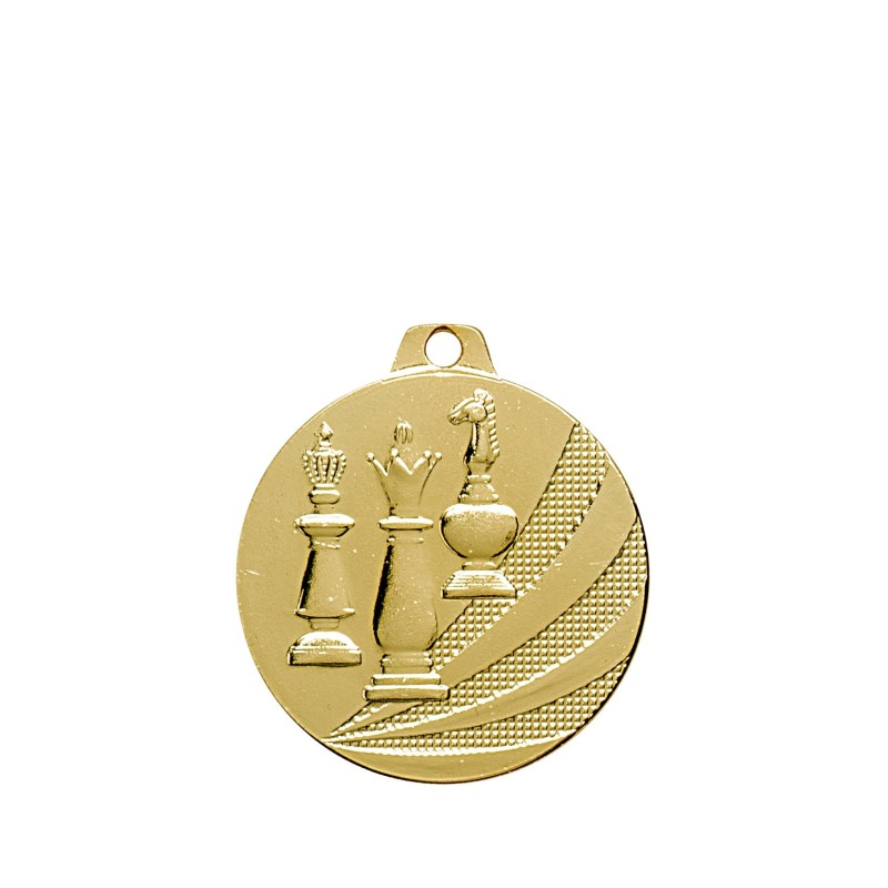 Médaille 40mm Échecs NE05 - Idéale compétions et tournois