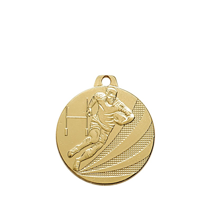 Médaille 40mm Rugby NE13 - Idéale compétions et tournois