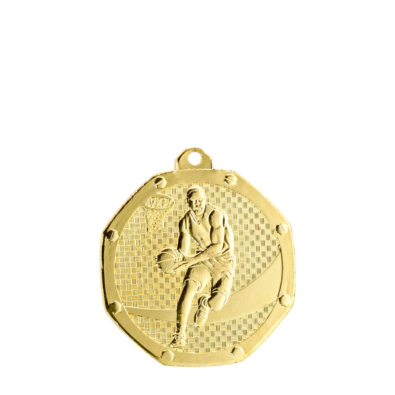 Médaille Basket Ø 50mm - Valorisez vos tournois et compétitions