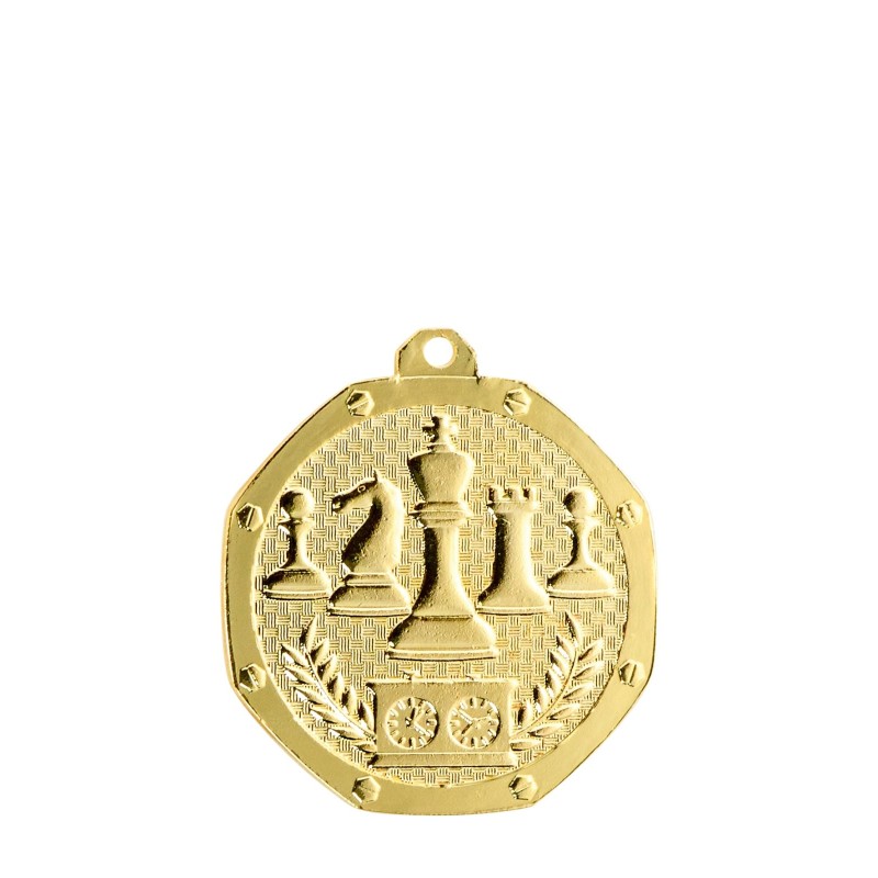 Médaille Ø 50 mm Échecs   - DB06