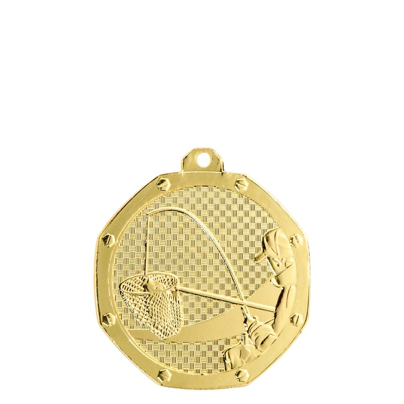 Médaille Pêche Ø 50mm - Valorisez vos tournois et compétitions