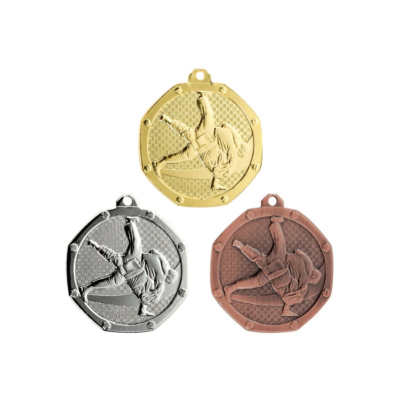 Médaille Judo NZ12 Ø 50mm - Valorisez vos tournois et compétitions