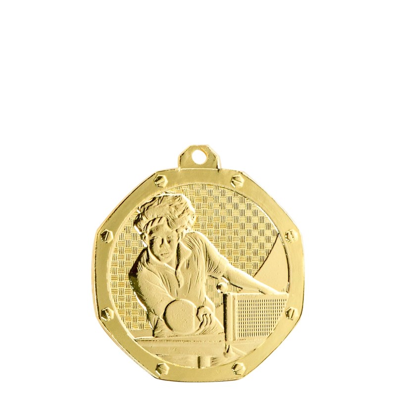 Médaille Tennis de table  Ø 50mm - Valorisez vos tournois et compétitions