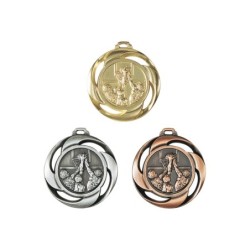 Médaille Basket Ø 40mm - Achat/Vente pas cher