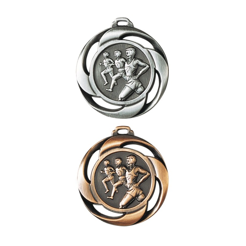 Médaille Course à pied Ø 40mm - Achat/Vente pas cher