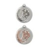 Médaille Bi-tons Ø50mm : Rugby - Trophée pas cher