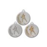 Médaille Bi-tons Ø50mm : Volley-ball - Trophée pas cher