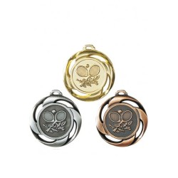 Médaille Tennis Ø 40mm - Achat/Vente pas cher
