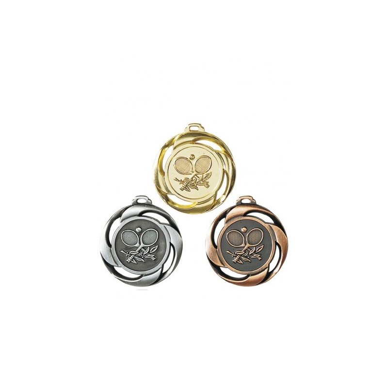 Médaille Tennis Ø 40mm - Achat/Vente pas cher