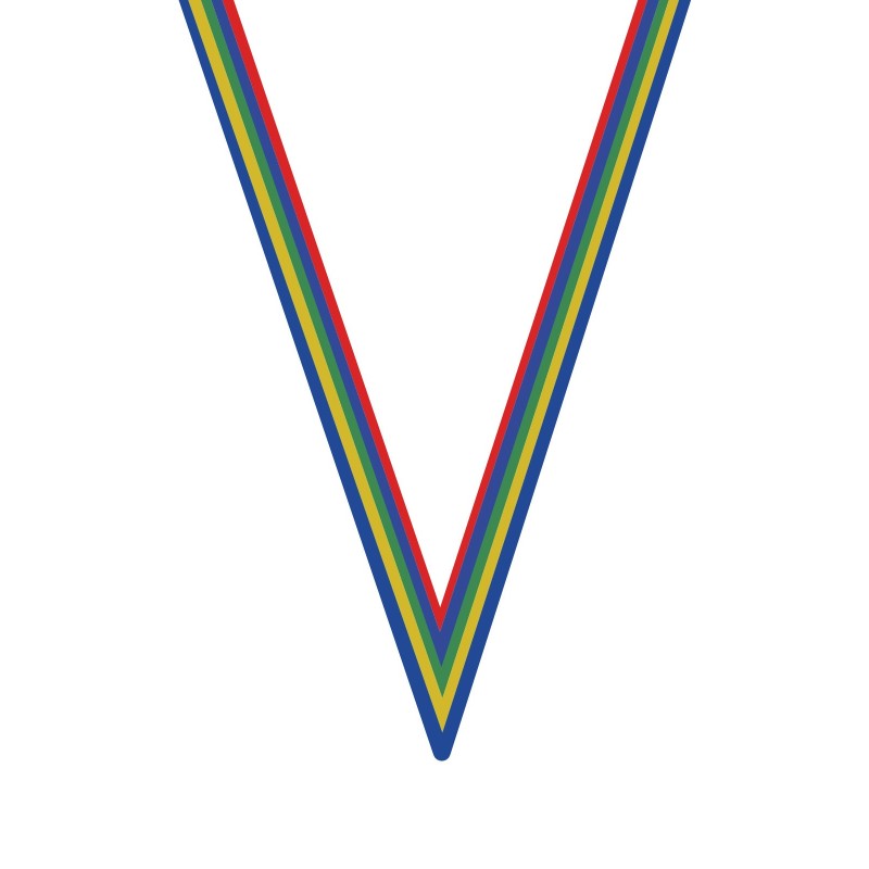 Ruban Olympique  pour médaille Sportive ! Clubs et Compétitions