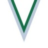 Ruban Blanc/Vert  pour médaille Sportive ! Clubs et Compétitions