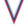 Ruban Rouge/Bleu/Blanc pour médaille Sportive ! Clubs et Compétitions