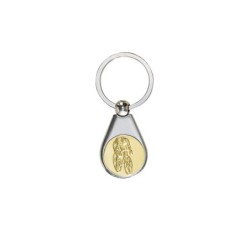 Porte-clés personnalisé en métal. Grand choix de logos de sports disponibles