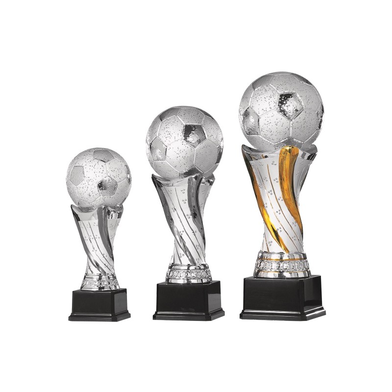 Trophée économique Football en Céramique  - H28cm – Réf : 85-31