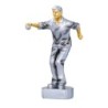 Trophée économique Boules & Pétanqueen résine - H25cm – Réf : 83531