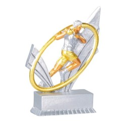 Trophée économique Handball en Résine  - H12cm – Réf : 31416