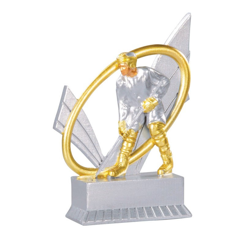 Trophée économique Hockey sur glace en Résine  - H12cm – Réf : 31417