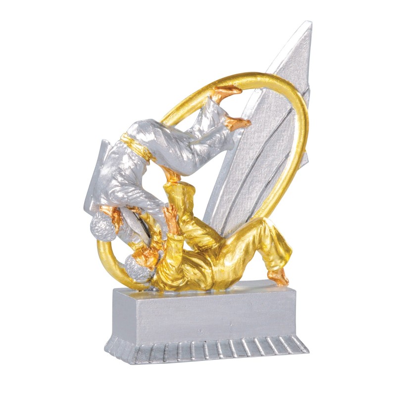Trophée économique Judo en Résine  - H12cm – Réf : 31418
