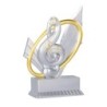 Trophée économique Musique & Chant en Résine  - H12cm – Réf : 31421