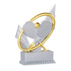 Trophée économique Tennis en Résine  - H12cm – Réf : 31428
