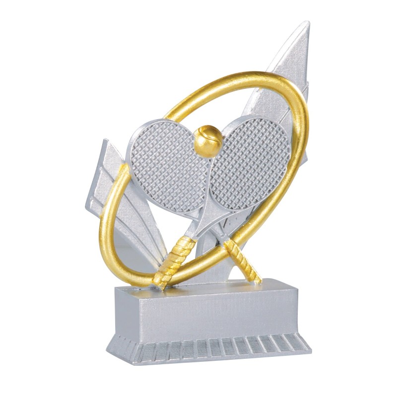Trophée économique Tennis en Résine  - H12cm – Réf : 31428