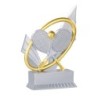 Trophée économique Tennis en Résine  - H12cm – Réf : 31428