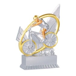 Trophée économique Cyclisme en Résine  - H12cm – Réf : 31431