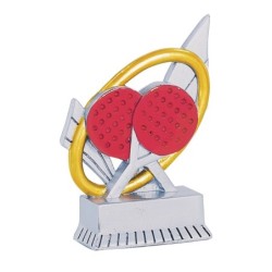 Trophée économique Padel en Résine  - H12cm – Réf : 31433