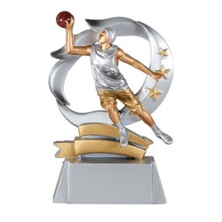 Trophée économique Basket en Résine  - H15cm – Réf : 61401