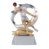 Trophée économique Basket en Résine  - H15cm – Réf : 61402