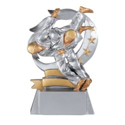 Trophée économique Judo en Résine  - H15cm – Réf : 61405