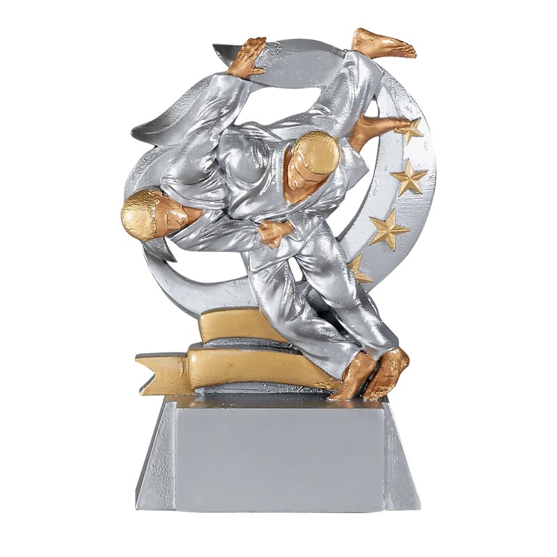 Trophée économique Judo en Résine  - H15cm – Réf : 61405