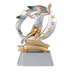 Trophée économique Handball en Résine  - H15cm – Réf : 61406