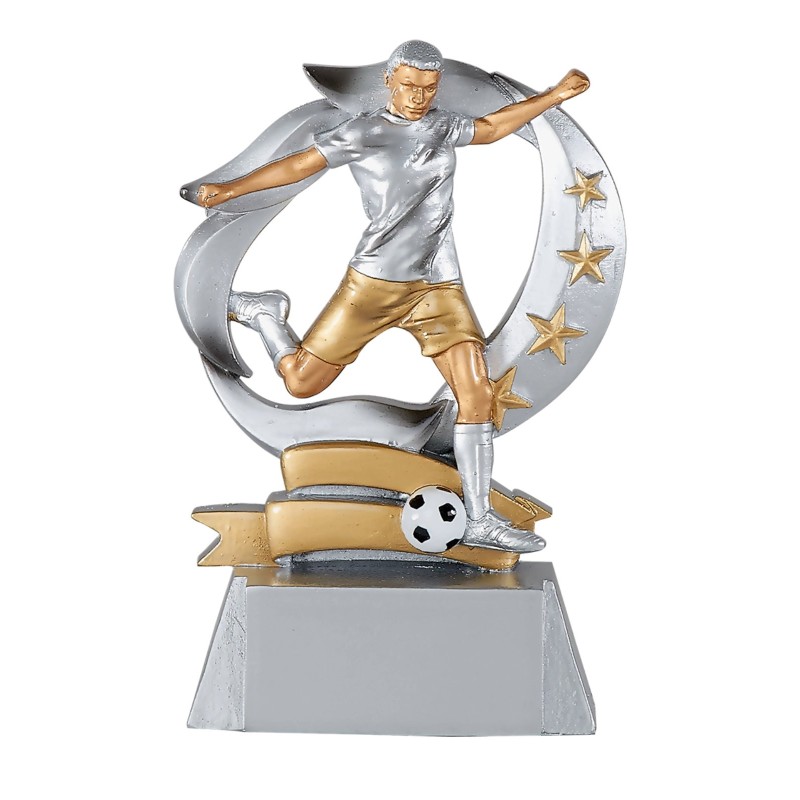 Trophée économique Football en Résine  - H15cm – Réf : 61408